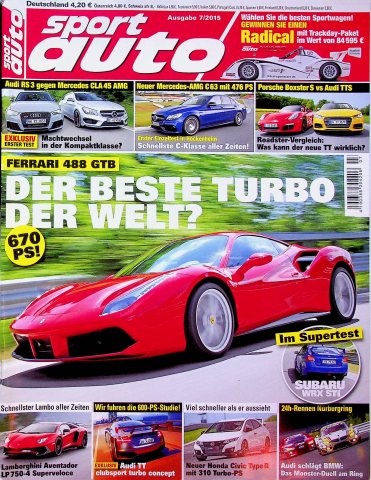 Deckblatt Sport Auto (07/2015)